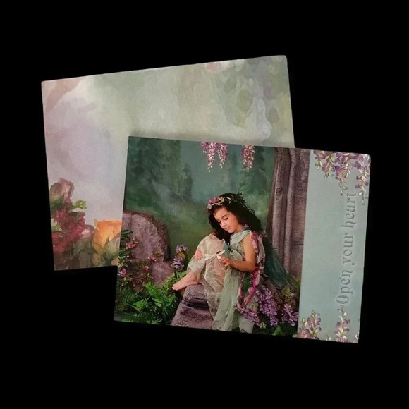 NOS Variety SIX PACK Leanin' Tree Unused Vintage Notecards Love Friend Inspiring - Picture 8 of 12